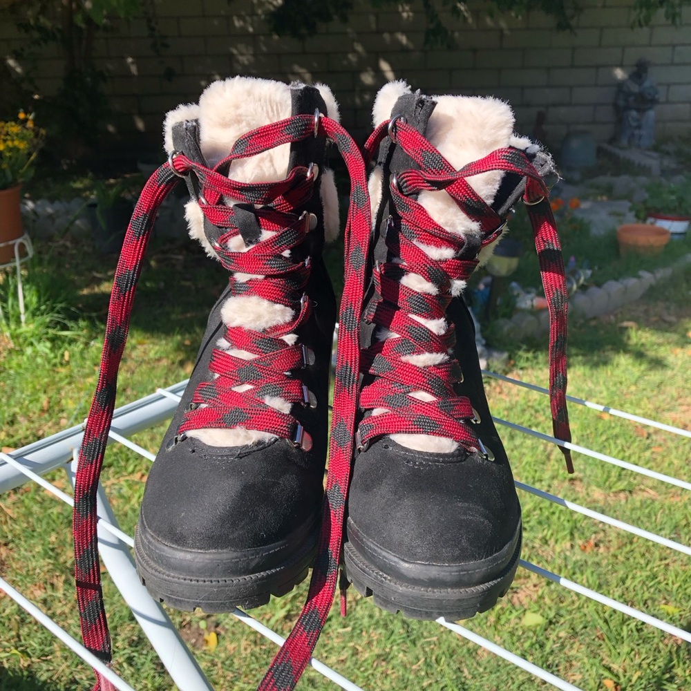 Jellypop Misson black hiker boots